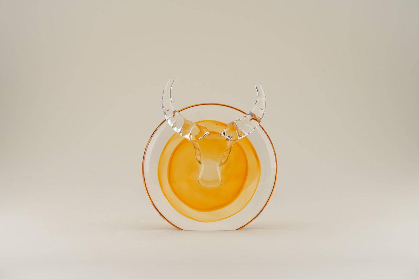 Handmade Crystal Bull