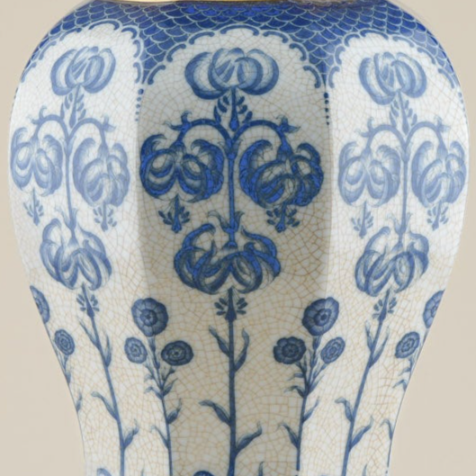 Blue and White Ginger Jar B