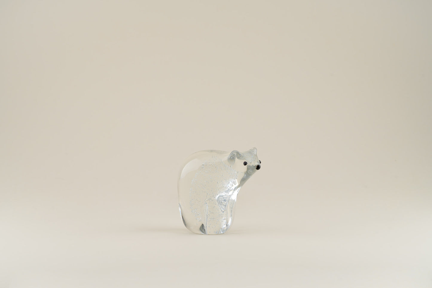 Handmade Glass Polar Bear
