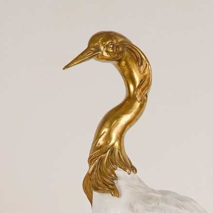 Crane Bird Table Décor