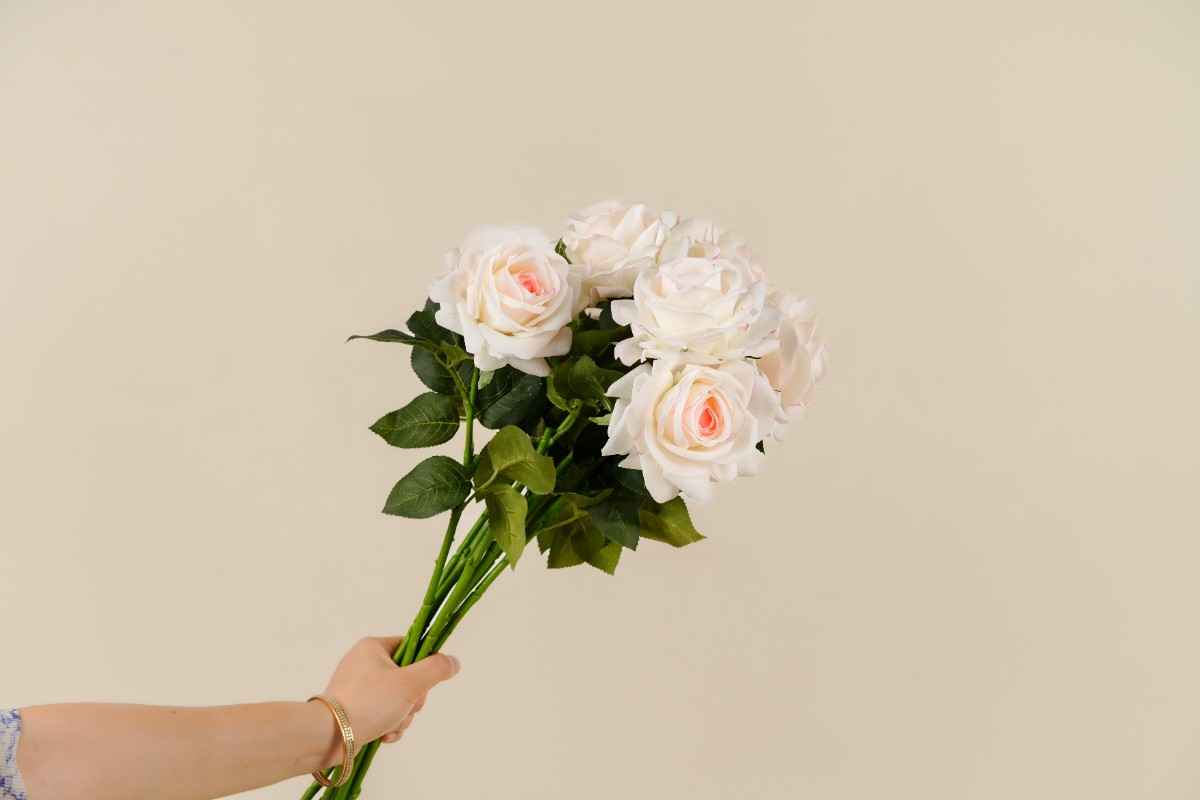 Artifical real-touch Rose (2 colors)