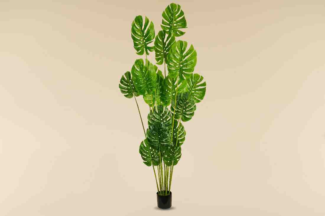 Artificial Monstera (18 Leaves - 6.6 Feet)
