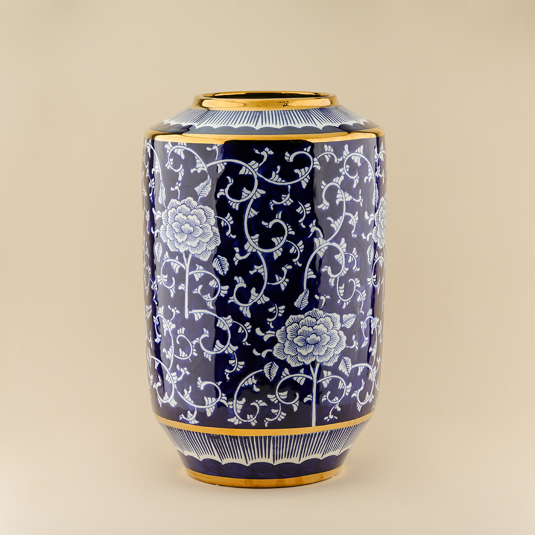 Blue-and-White Porcelain Vase