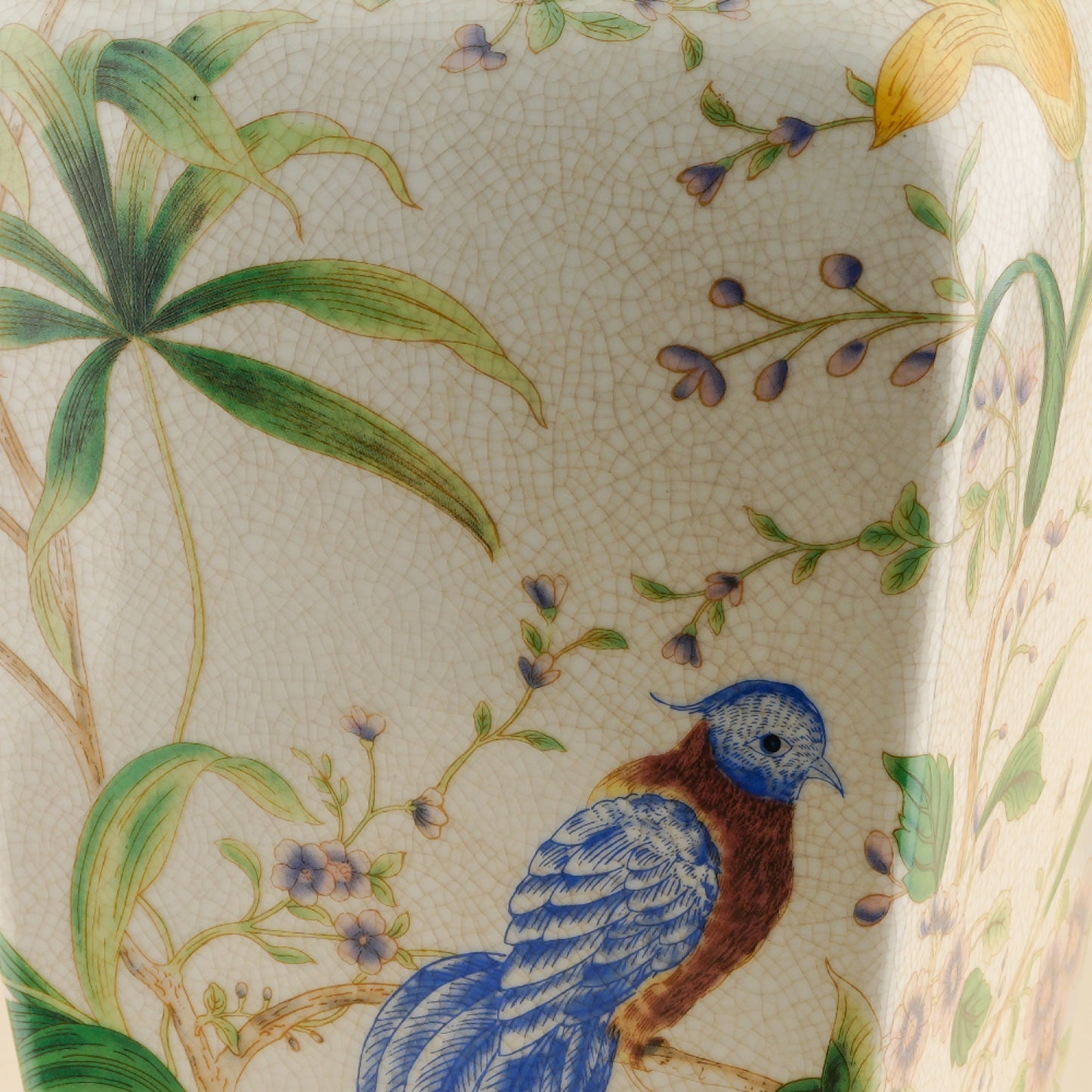 Botanical Garden Porcelain Vase