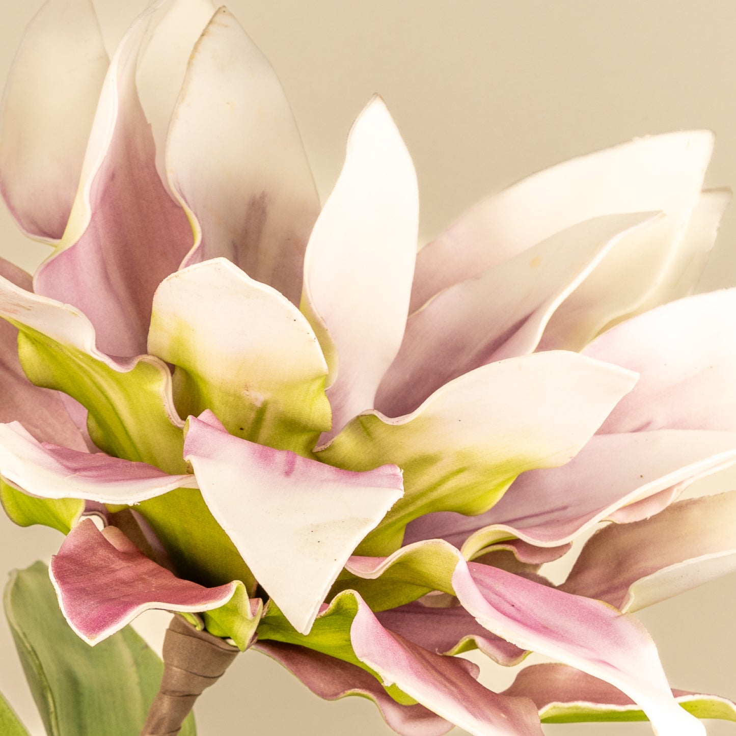 Mountain Ebony Faux Foam Flower (Violet & Green)