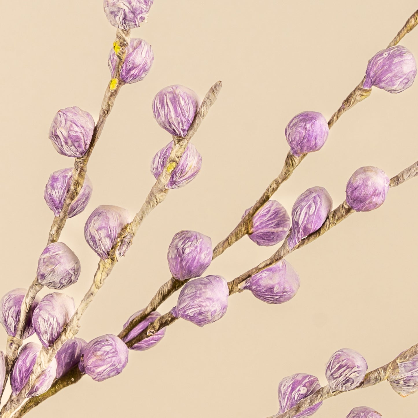 Berry Branch Faux Foam Flower (Purple)