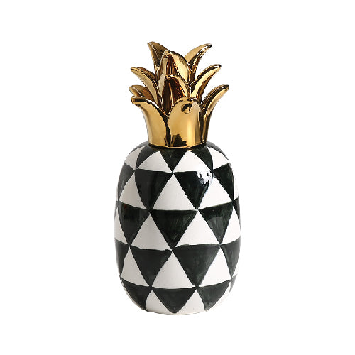 Triangle Patterened Porcelain Pineapple