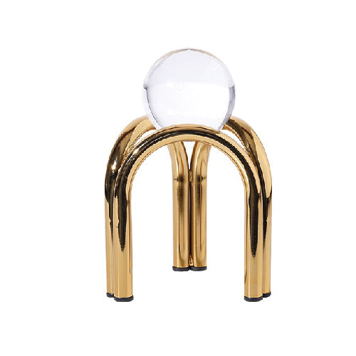 Crystral Ball with Golden Stand A (RIght)