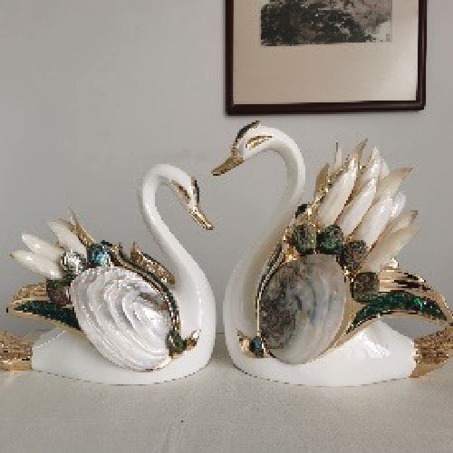Swan with Pearl Oyster