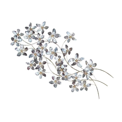 Bouquet Wall Decor with Purple Clam Shell