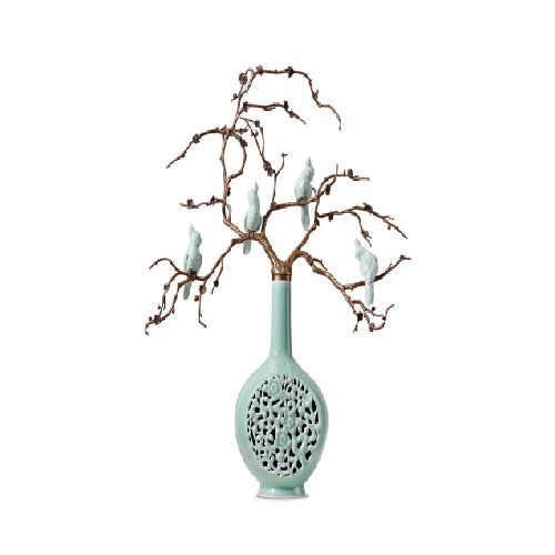 Singing Birds Vase