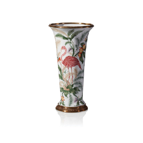 Garden Of Eden Porcelain Vase