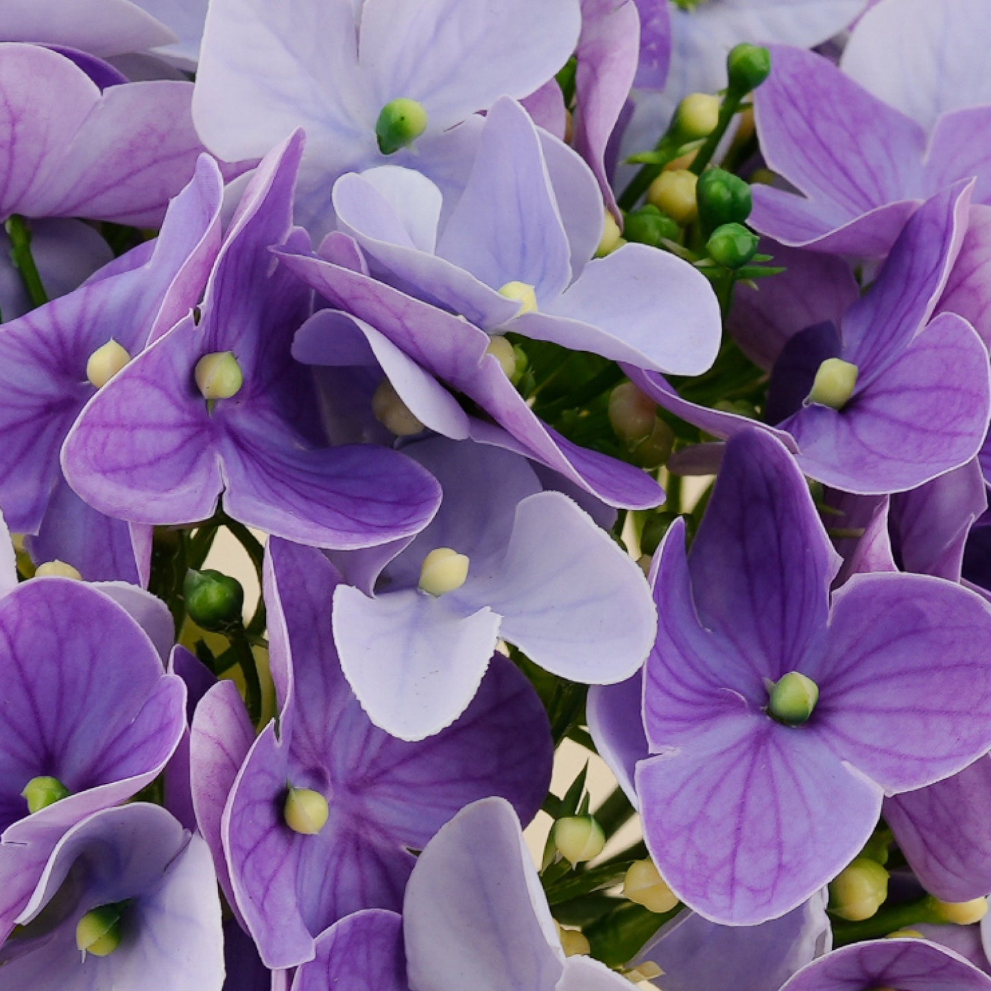 Artificial 3D real-touch Hydrangea (Purple)