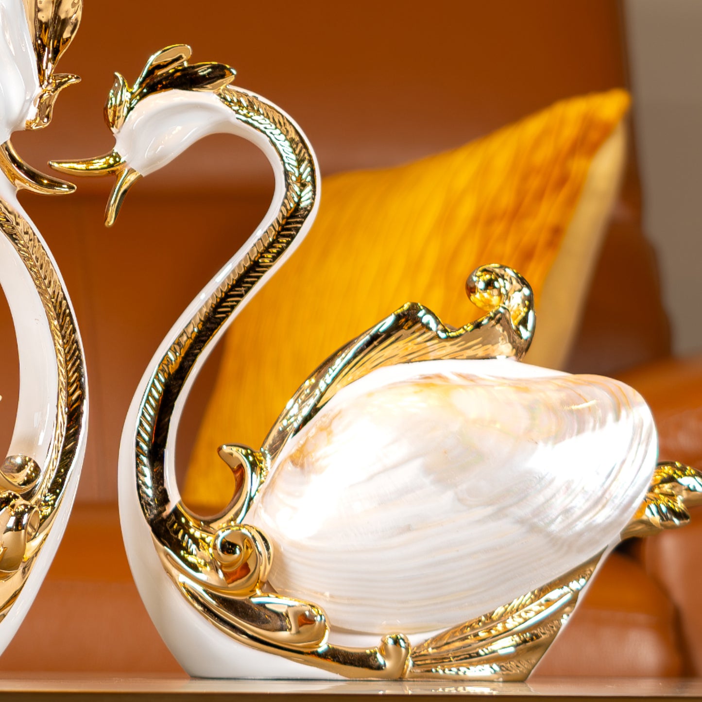 Swan Ornaments (White)