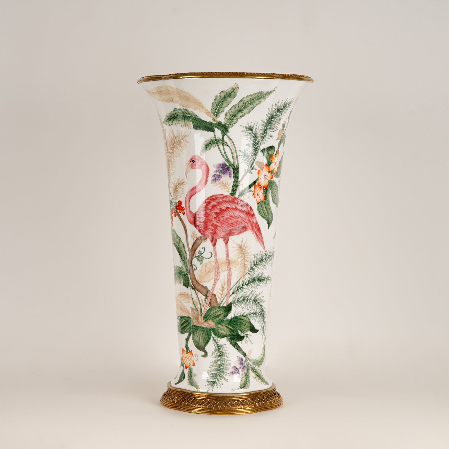 Garden Of Eden Porcelain Vase