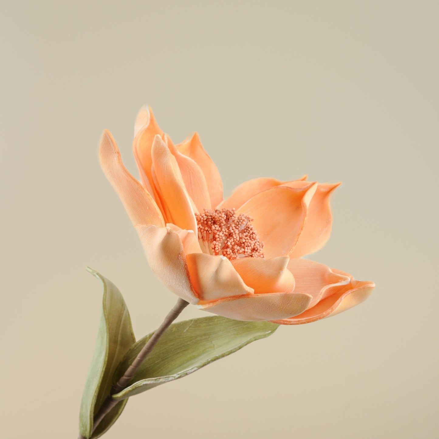 Sunflower Faux Foam Flower (Orange)