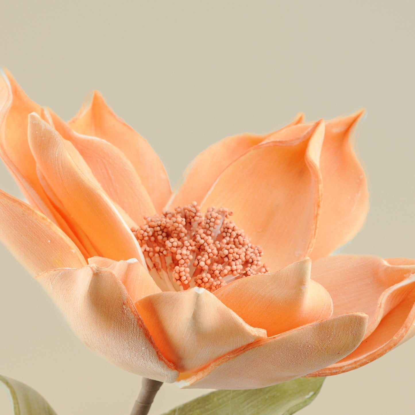 Sunflower Faux Foam Flower (Orange)