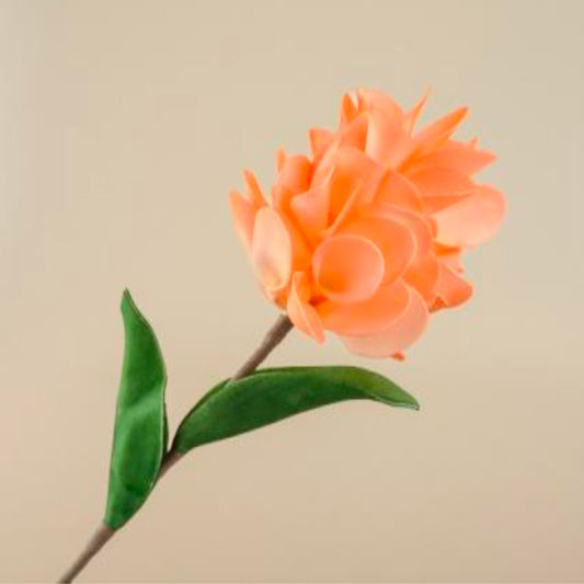 Chrysanthemum Foam Flower (Orange)