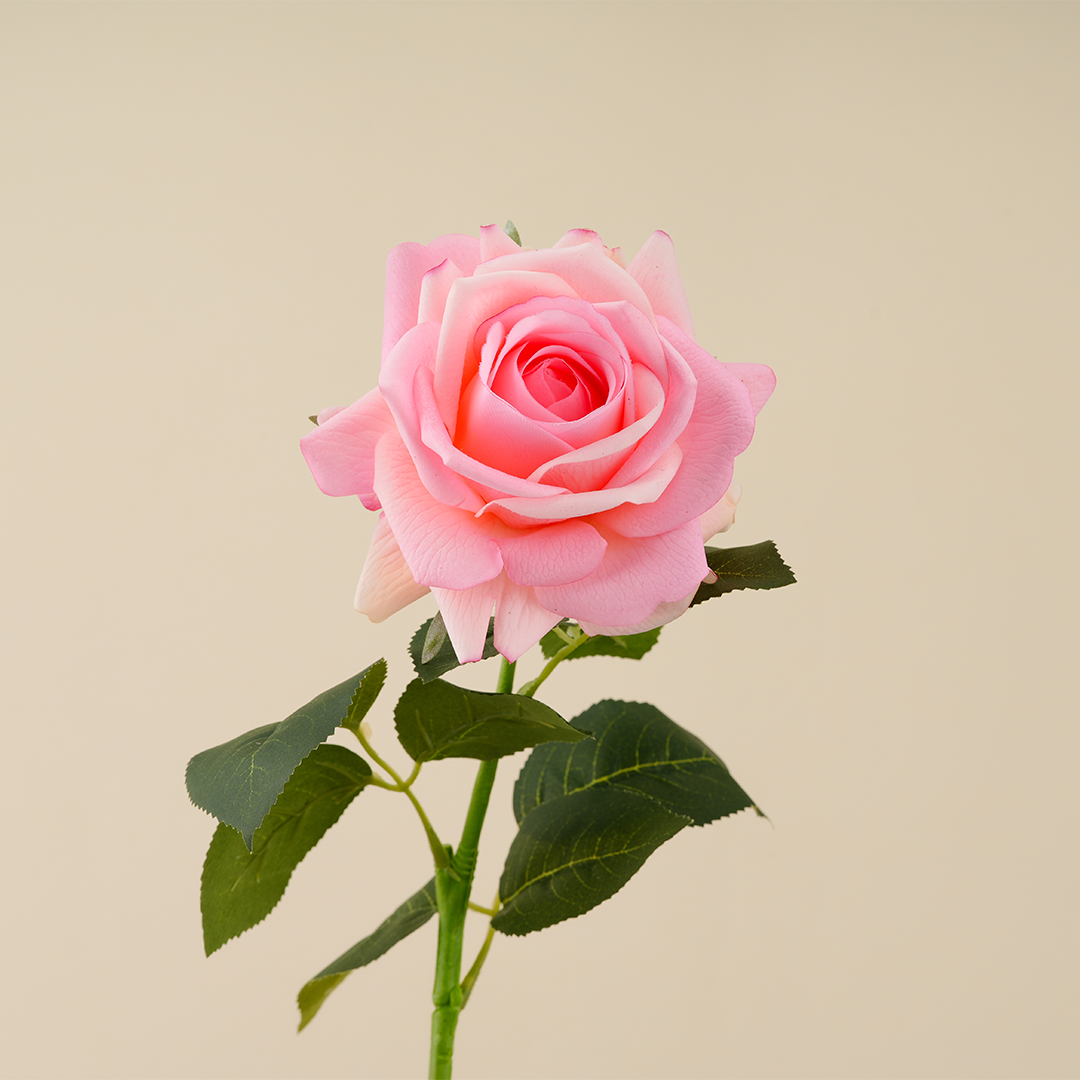 Artificial 3D real-touch Rose