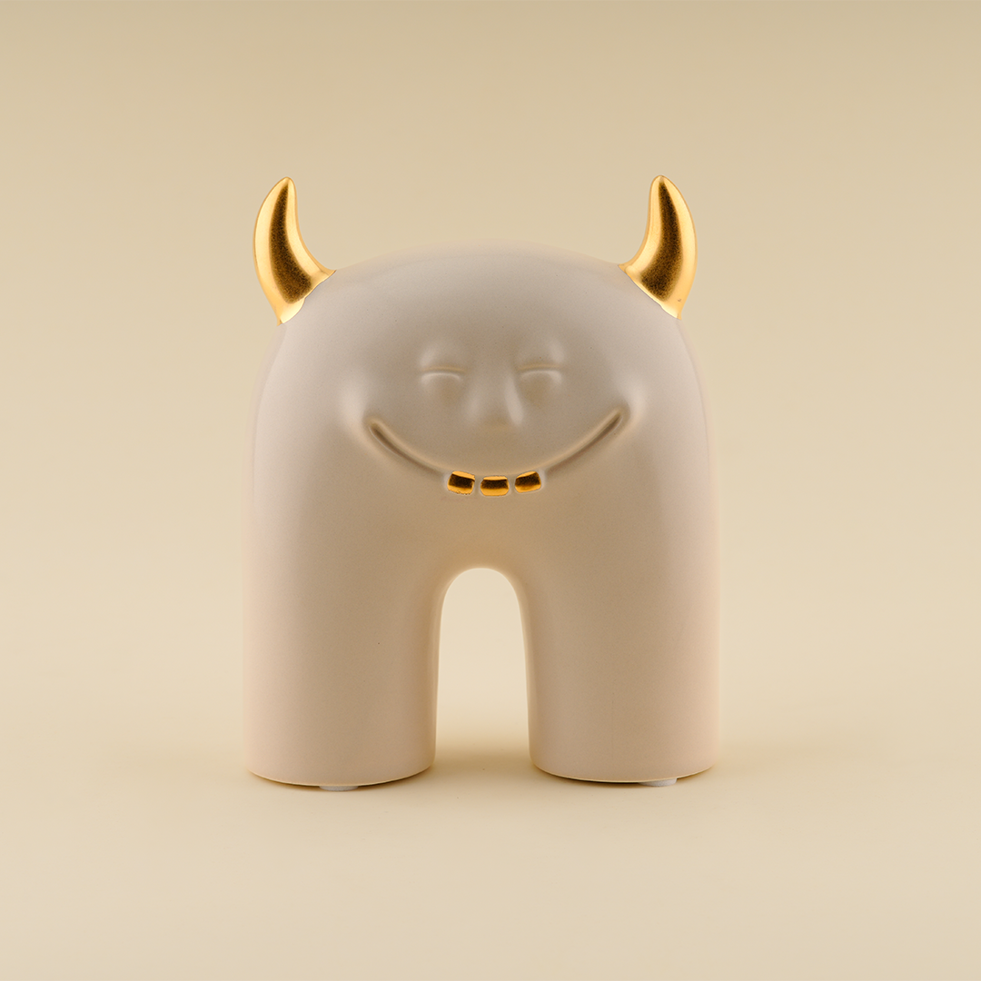 Pink Laughing Monster