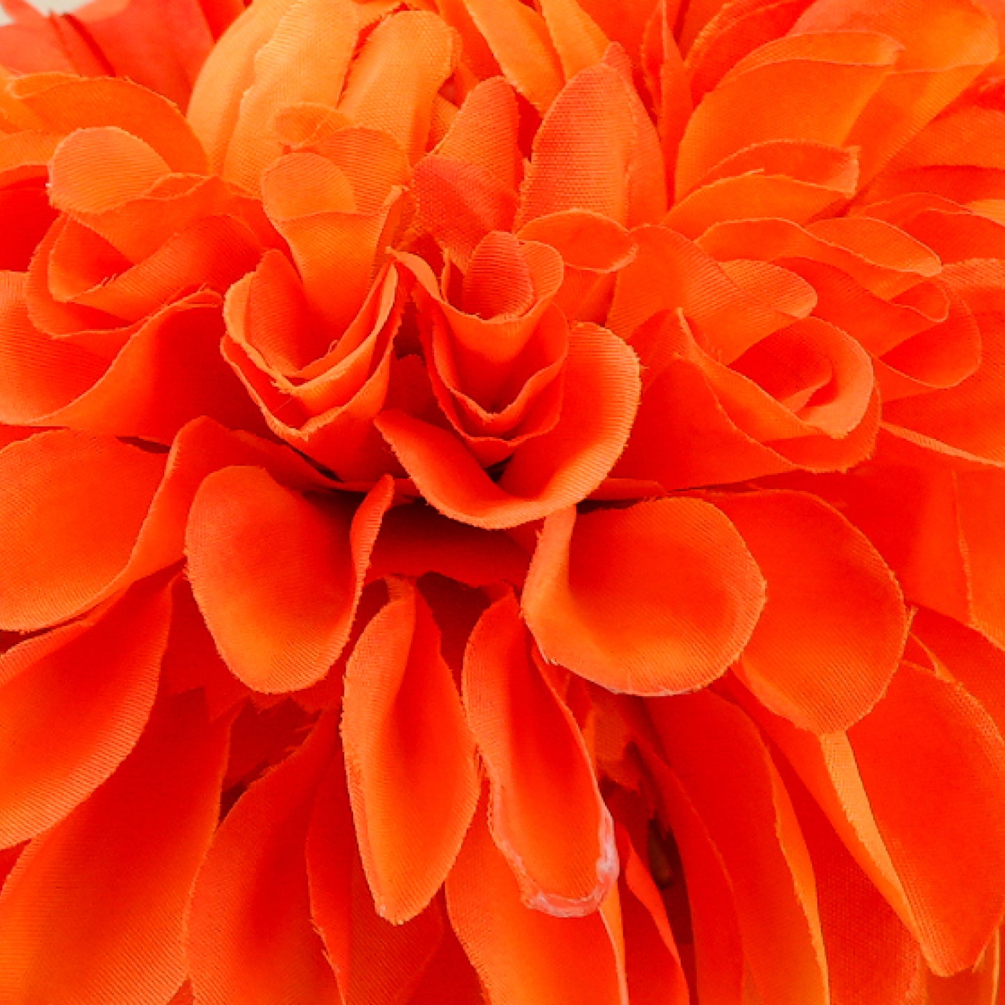 Artificial Dahlia (Dark Orange)