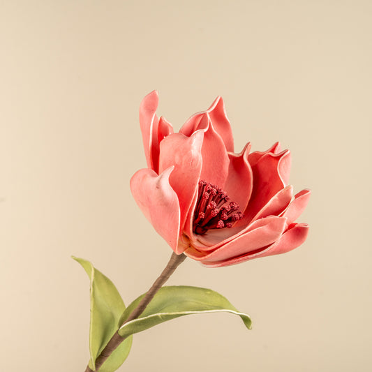 Sunflower Faux Foam Flower (Red)