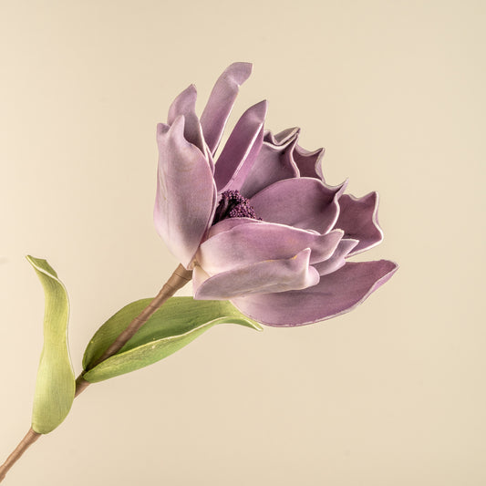 Sunflower Faux Foam Flower (Purple)