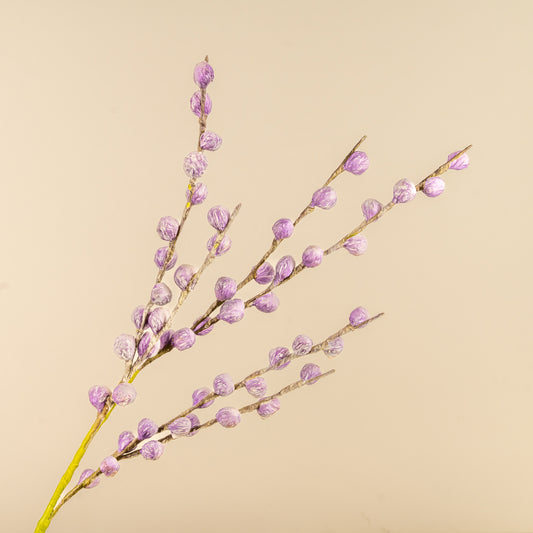 Berry Branch Faux Foam Flower (Purple)