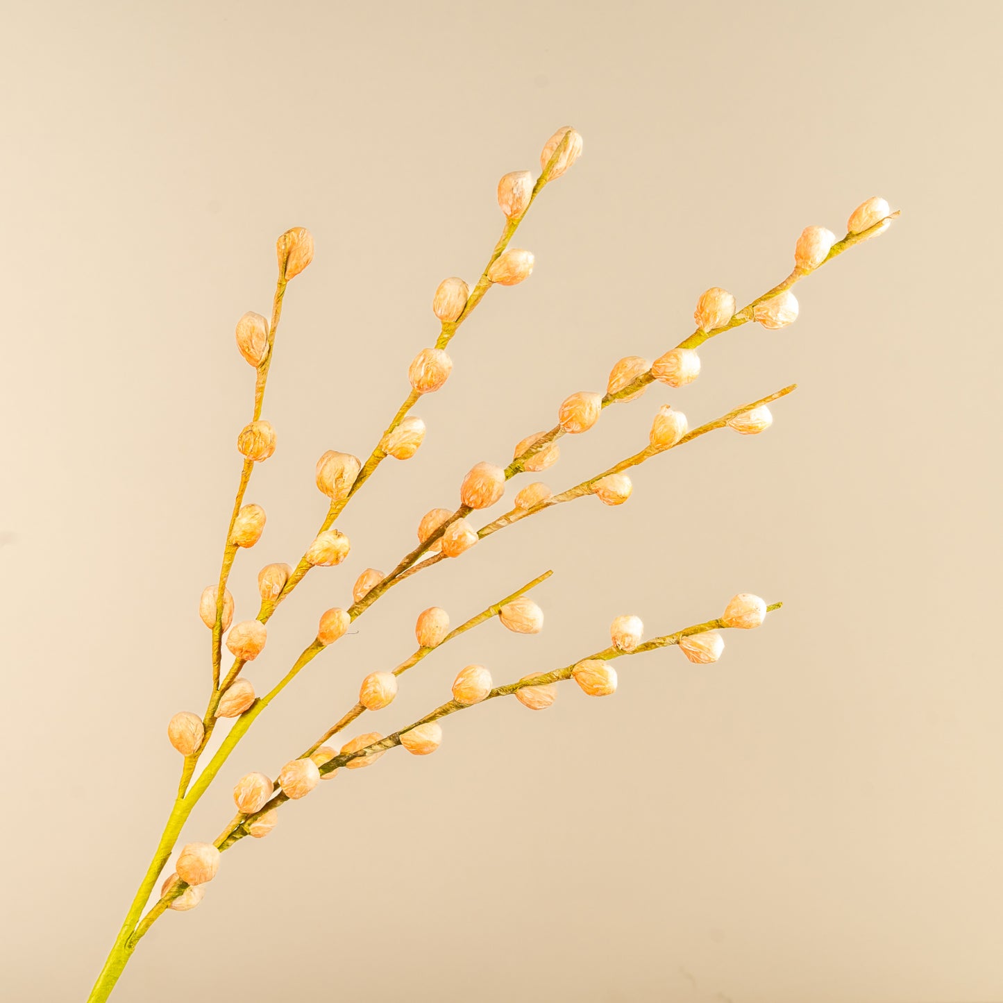 Berry Branch Faux Foam Flower (Yellow)