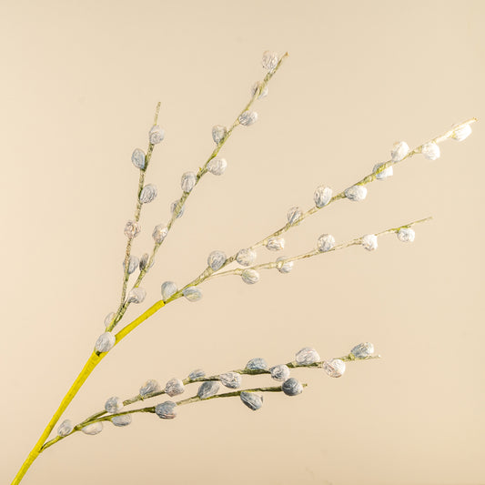 Blush Berry Branch Faux Foam Flower (Blue)