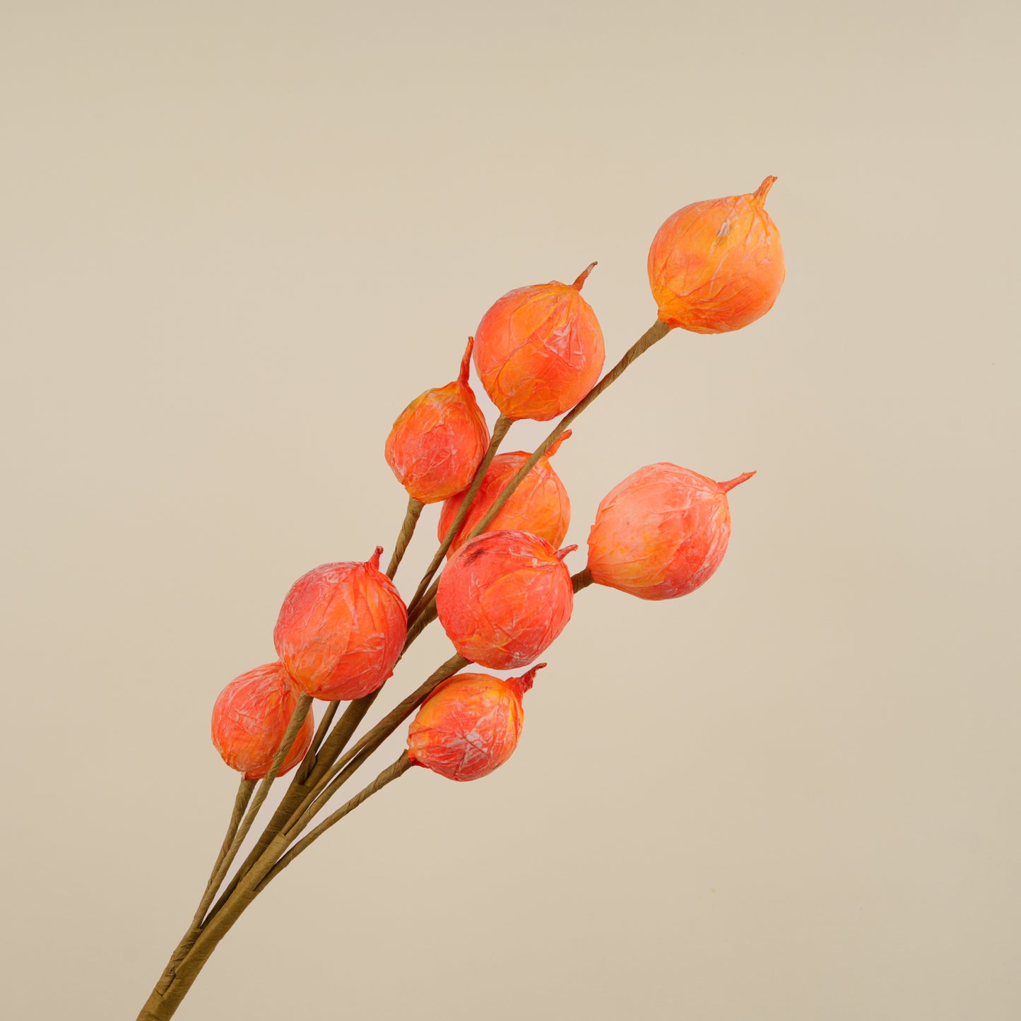Rosehip Faux Foam Flower