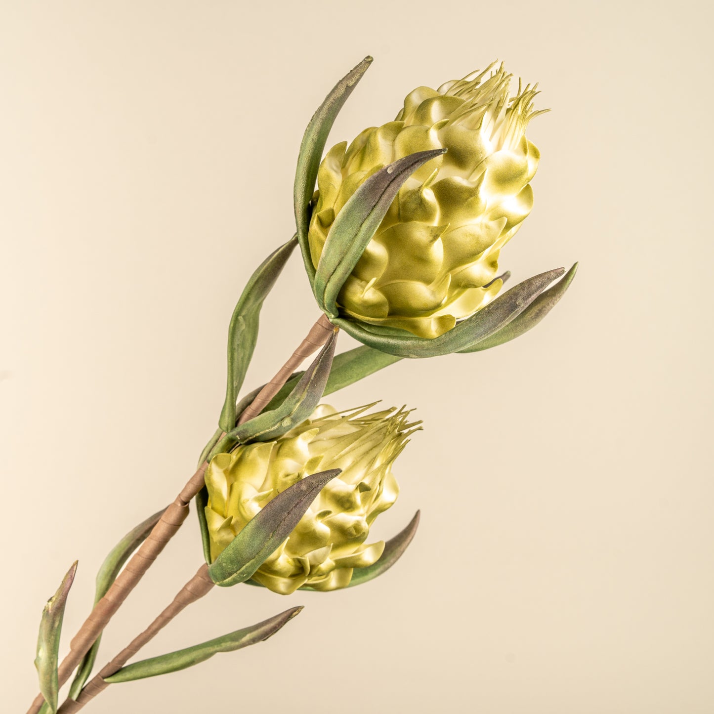 Artichoke Faux Foam Flower (Green)
