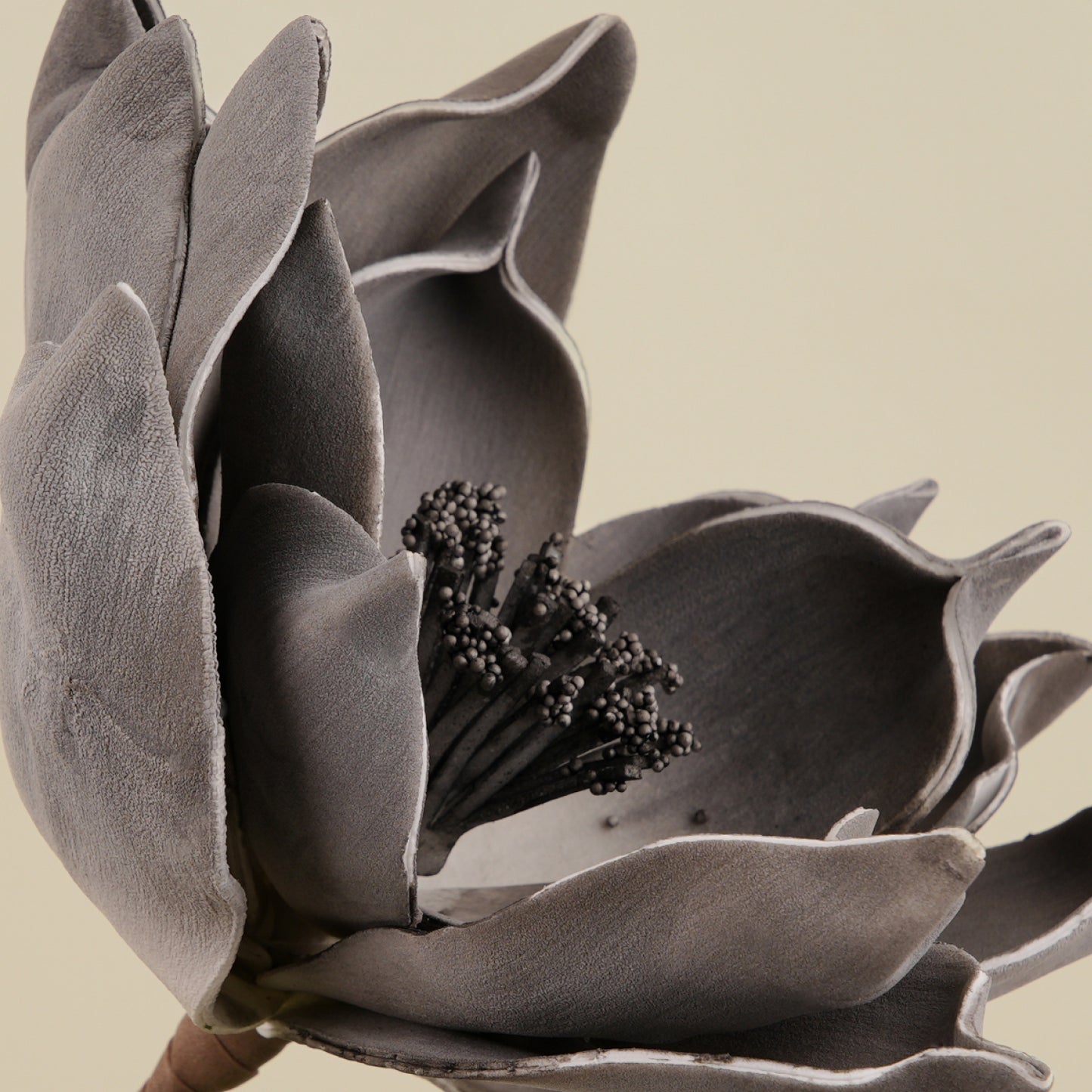 Sunflower faux Foam Flower (Grey)