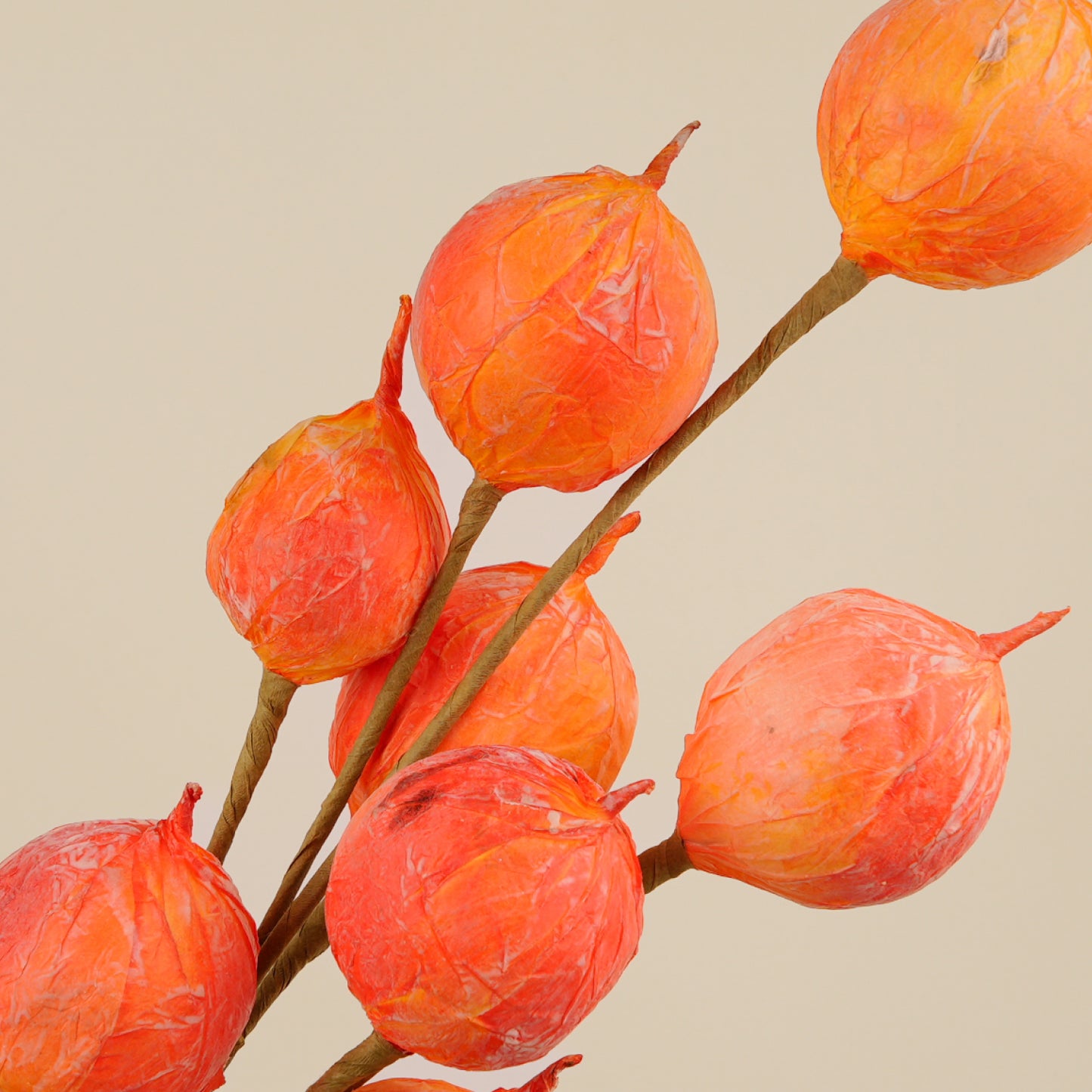 Rosehip Faux Foam Flower