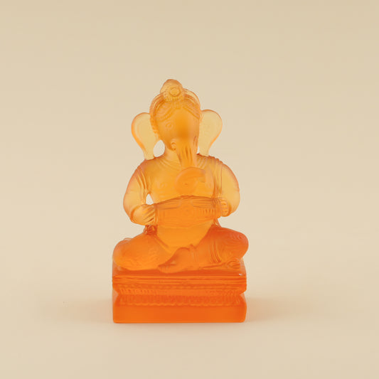 Ganesh Crystal Figure (Dholaki)