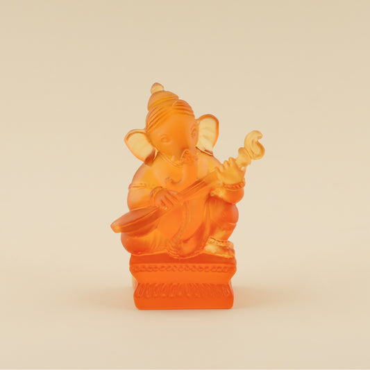 Ganesh Crystal Figure (Sitar)