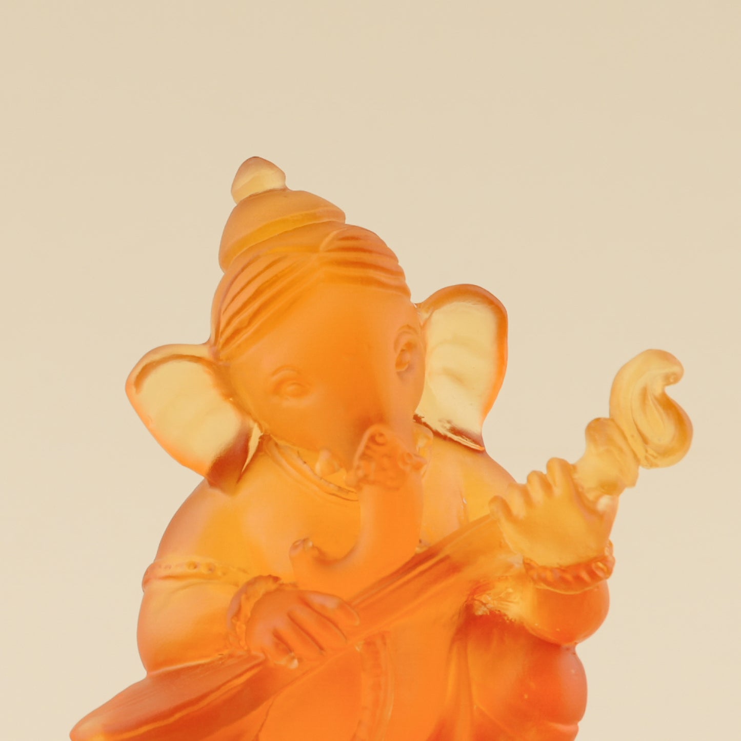 Ganesh Crystal Figure (Sitar)