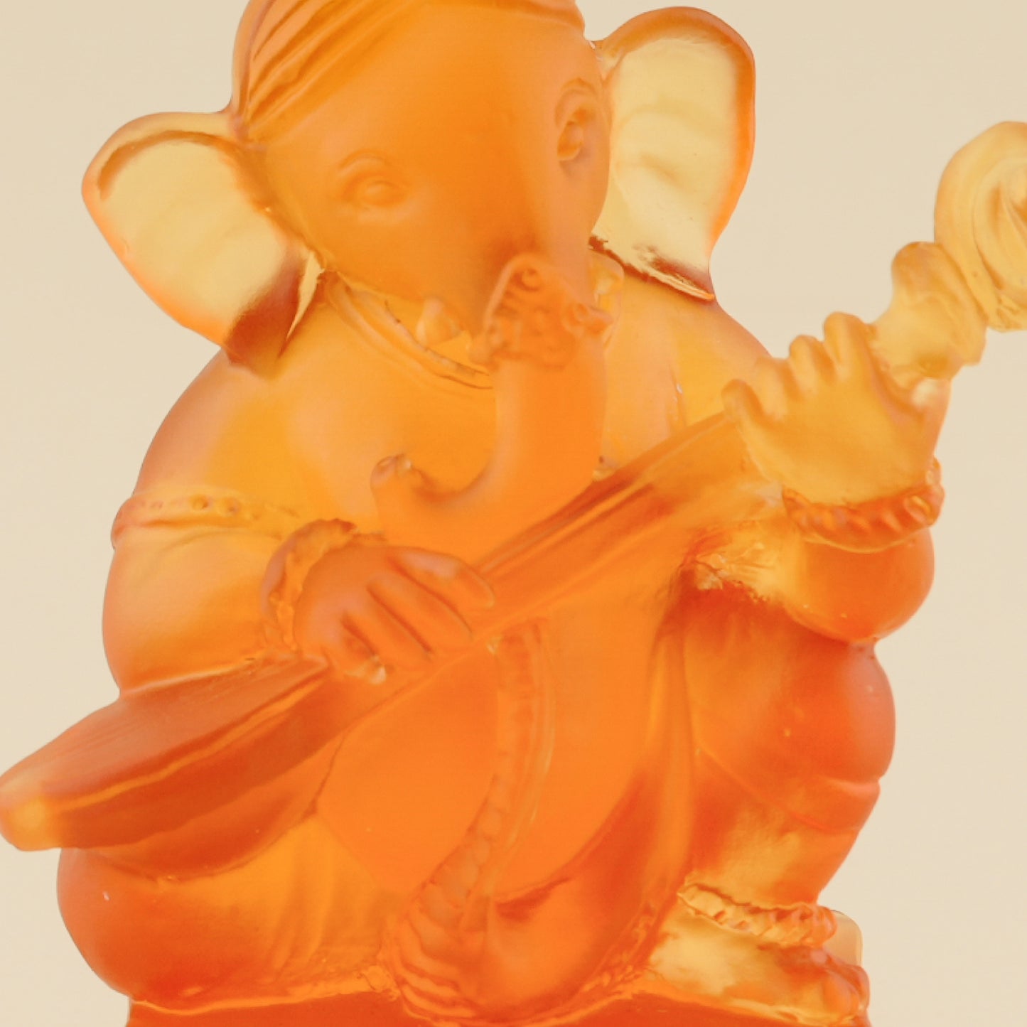 Ganesh Crystal Figure (Sitar)