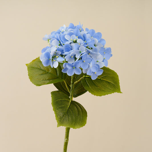 Artificial 3D real-touch Hydrangea (Light Blue)