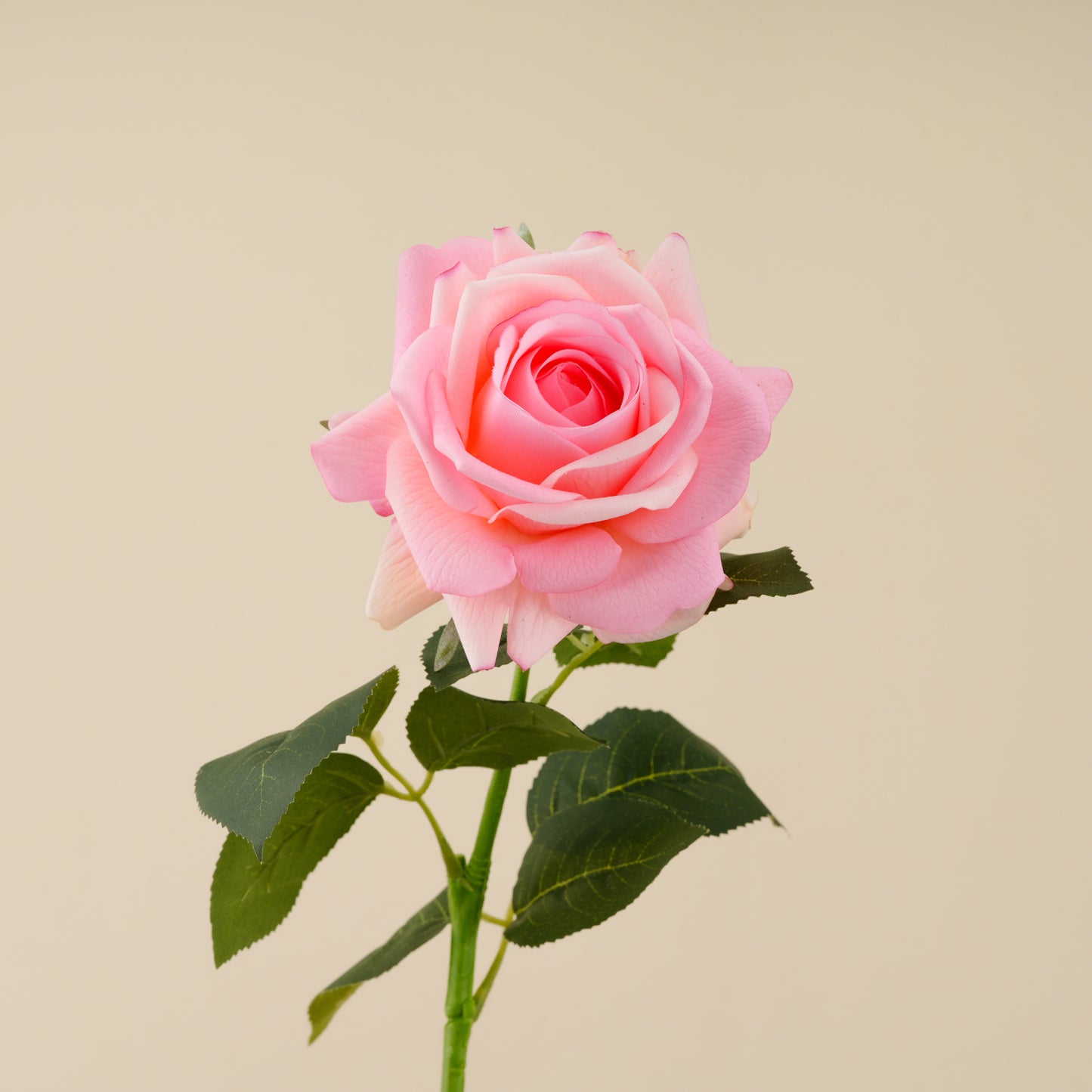 Artificial 3D real-touch Rose (Pink)