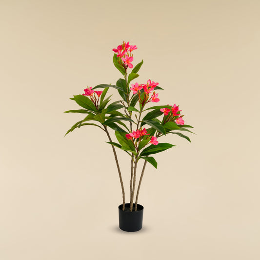Artificial Frangipani Tree 110 CM (Red)