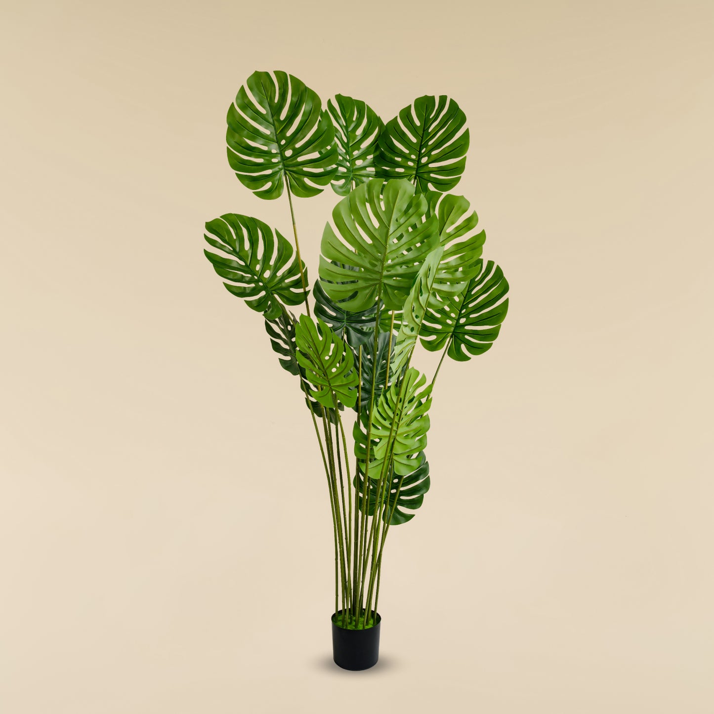 Artificial Monstera (15 leaves - 5.9 Feet)