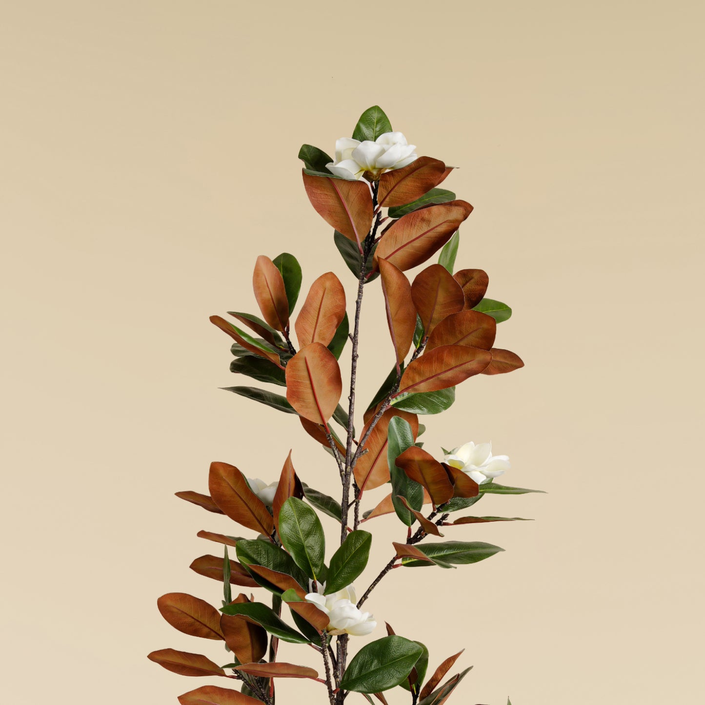 Artificial Magnolia Tree (Brown Leaf – 7 Branches)