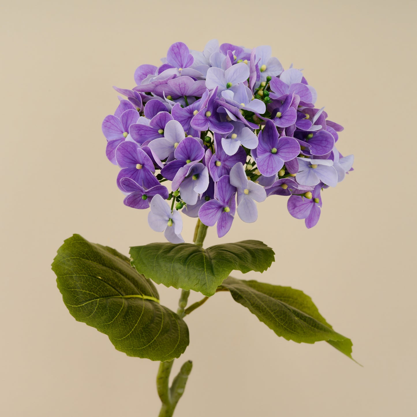Artificial 3D real-touch Hydrangea (Purple)