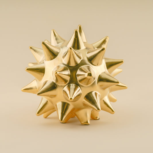Sea urchin ball- ceramic decorative