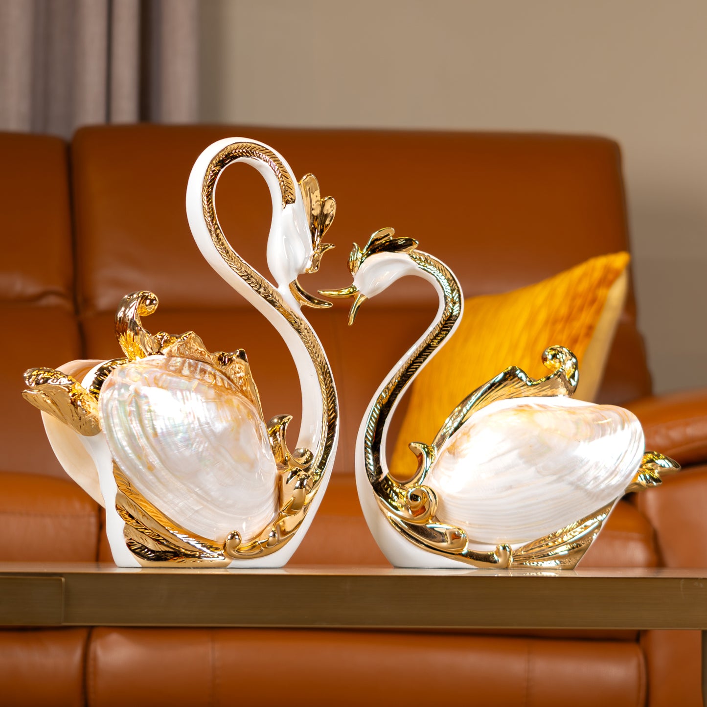 Swan Ornaments (White)