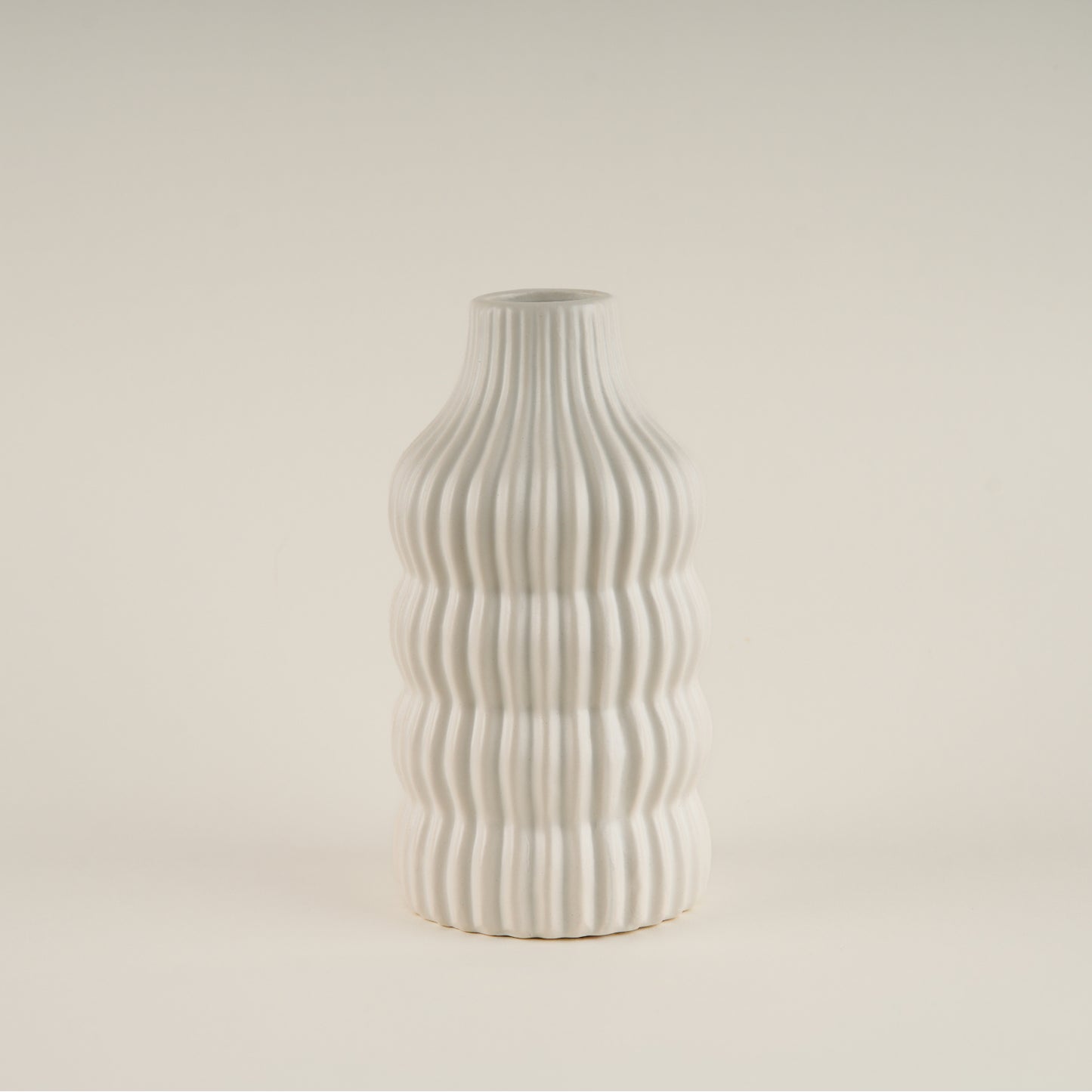 Ceramic Vase (Small - White)