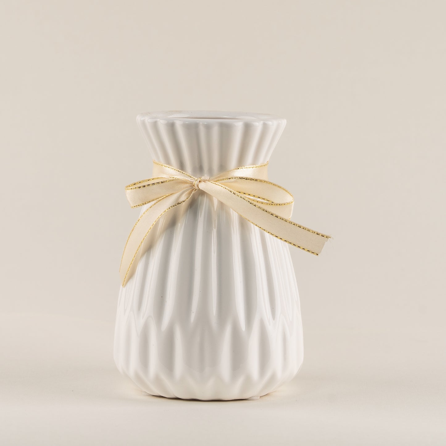 Ceramic Vase (Small - White)